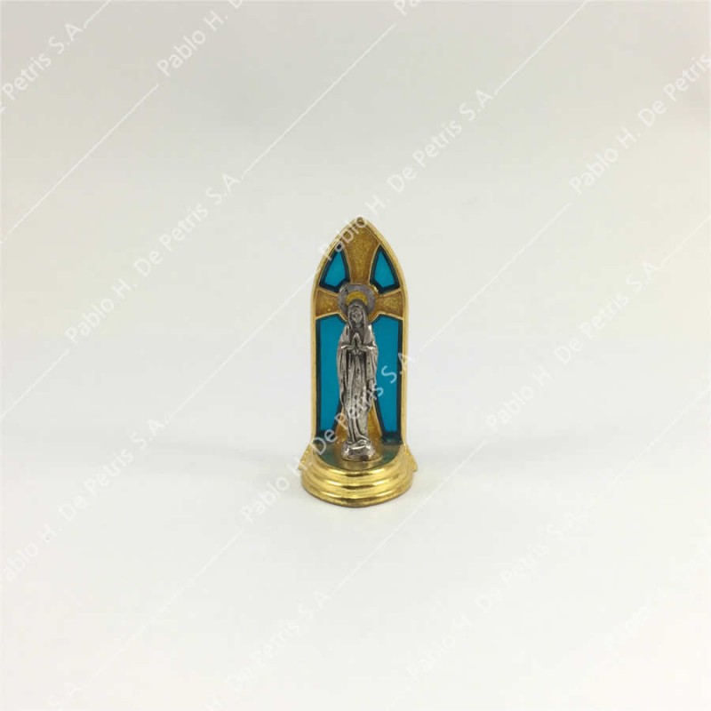 8111-Virgen de Lourdes - Adorno